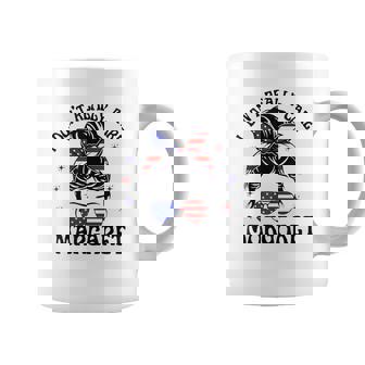 I Don't Really Care Margaret Meme Messy Bun Coffee Mug - Thegiftio UK