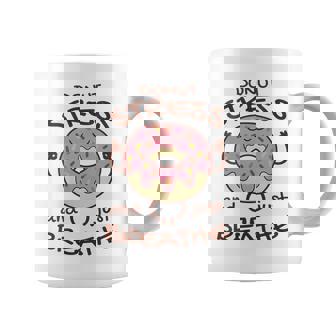 Donut Stress Just Breathe Cute Kawaii Positive Motivation Tasse - Cadeauxyz
