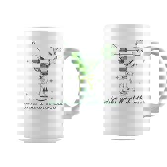 Drinks Well With Others Leprechaun Martini St Patrick's Day Coffee Mug | Mazezy