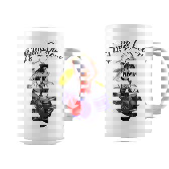 Drummer Queen Mermaid For Rock Band Girls Cuello Taza de café - Regaloses