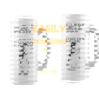 Facilement Distrait Par Les Pingouins Drôles De Dabbing Dab Danse Mignon Tasse - Cadeauxyz