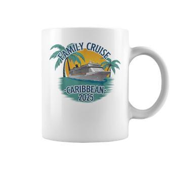 Family Cruise Caribbean 2025 Nautical Adventure Souvenir Tassen - Geschenkecke