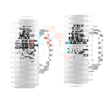 Fine Motor Promoter Occupational Therapy OT Job Therapist Graphic Print Coffee Mug - Monsterry