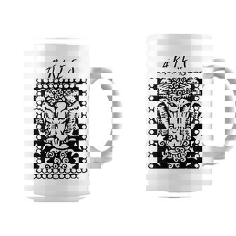 First Sign Of The Zodiac Aries Ram Logo Aries Season Tank Top Graphic Print Coffee Mug - Monsterry