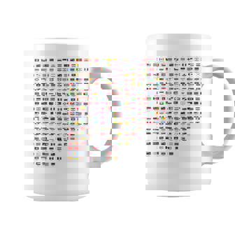 Flags Of The Countries Of The World 294 Flag International Graphic Print Coffee Mug - Monsterry