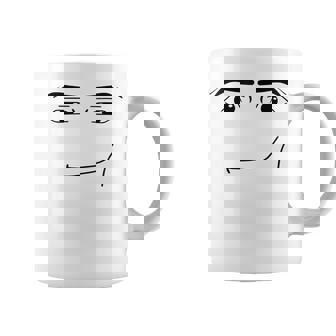 Foblox Man Face Meme Costume Coffee Mug | Mazezy