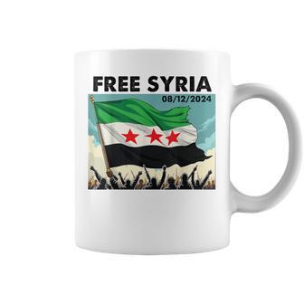 Free Syria Syria Revolution Freedon Flag Blue Tassen - Geschenkecke