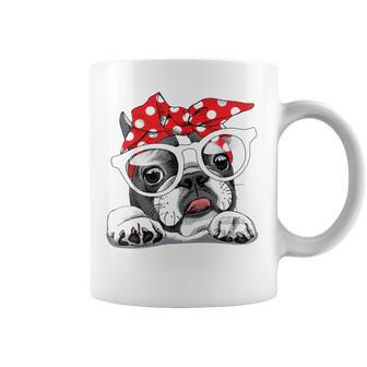 French Bulldog In Headband & Glasses Tassen - Geschenkecke