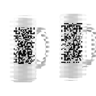 Fu Qr Scan Code Sarcasm Humour Fu Back Print Tassen - Geschenkecke