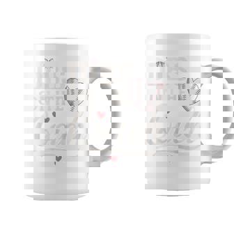 Dibs On The Coach Baseball Heart Cute Coffee Mug - Seseable