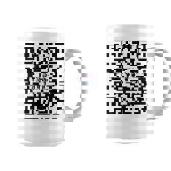 Qr President Trump Dancing Scan And Dance 2 Side Coffee Mug - Monsterry