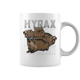 Rock Hyrax Meme Dassie Cute Animal Lover Gray Tassen - Geschenkecke