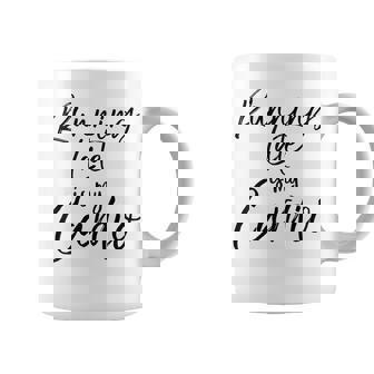 Workout Gear For Cute Running Late Is My Cardio Taza de café - Regaloses