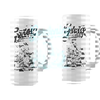 Gardening Because Murder Is Wrong Gardening Gardener Coffee Mug - Thegiftio UK