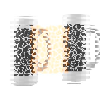 Giraffe Pattern Lazy Halloween Costume Graphic Print Coffee Mug - Monsterry