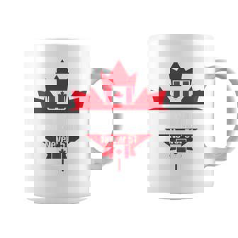 Gorra Divertida Con La Bandera De Papá Del Estado Número 51 De Canadá Con La Bandera Del Estado Número 51 De Canadá Manga Larga Taza de café - Regaloses