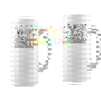 Gramma Flowers Gramma Grandma Gramma Grandmother Coffee Mug - Seseable