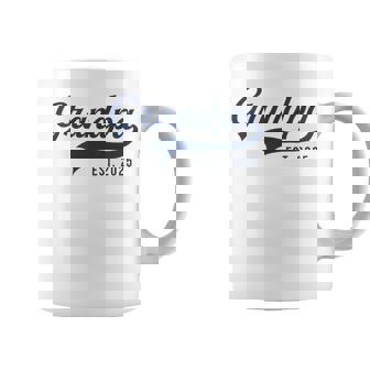 Grandpa Est 2025 Promocionado A Abuelo 2025 Nuevo Abuelo Taza de café - Regaloses