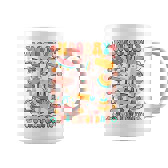 Groovy Hooray It’s An OT Day Occupational Therapy Pediatric Graphic Print Coffee Mug - Monsterry