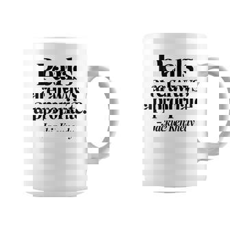 Groovy Pearls Are Always Appropriate Fashion Coffee Mug | Mazezy