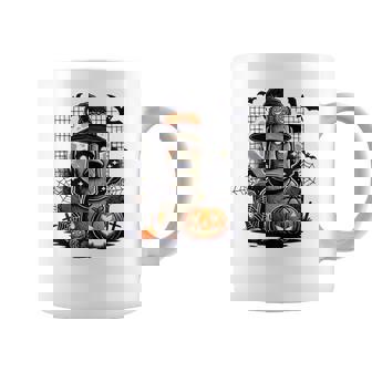 Halloween Moai Statue Ancient Culture Graphic Print Coffee Mug - Monsterry