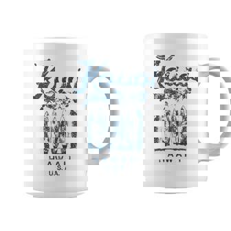 Hawaii Kauai Vintage Hawaiian Surfing Retro Coffee Mug - Thegiftio UK