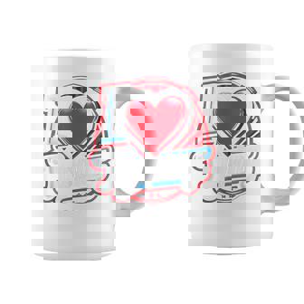 I Heart Yapping Talkative Graphic Print Coffee Mug - Monsterry