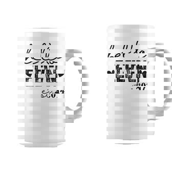 Hello Eleven Est 2014 11 Years Old 11Th Birthday Girls Boys Coffee Mug | Seseable CA