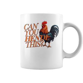 Can You Hendl This Rooster Chicken Giggal Gockel Chicken Farm Tassen - Geschenkecke