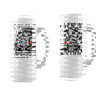 Hermanas Gemelas Gemelas Me Encanta Mi Hermana Y Ella Me Ama Taza de café - Regaloses