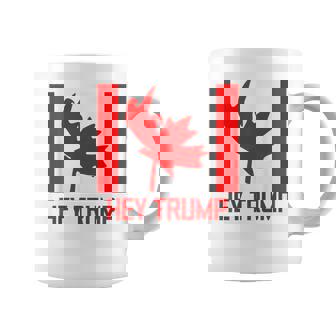 Hey Trump Canada Canadians For Trump Canada Usa Coffee Mug | Mazezy