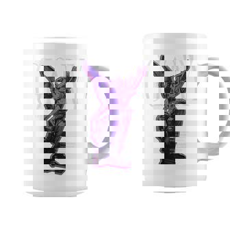 Hip Hop Angelintage Edgy Y2k Backprint Streetwear Ángel Taza de café - Regaloses