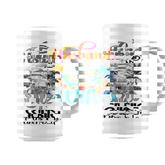 Husband Wife Partner Cruise Together 2025 Matching -Adults White Small Short Sleeve Cotton 80 Polyester 20 Couples Matching Coffee Mug - Monsterry