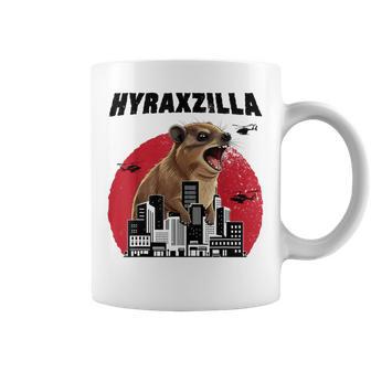 Hyraxzilla Rock Hyrax Lover Awawa Angry Marmot Gray Tassen - Geschenkecke