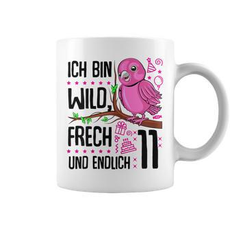 Ich Bin Wild Cheeky Und Endlich 11 Years 11Th Birthday Girl Tassen - Geschenkecke