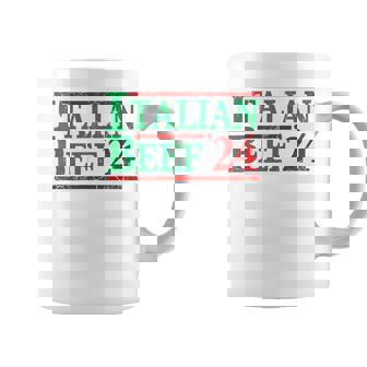 Italia Italian Beef 2024 Election Political Humor Italy Graphic Print Coffee Mug - Monsterry