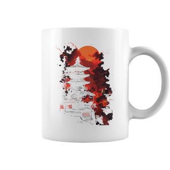 Japanischer Ninja Backprint Tassen - Geschenkecke