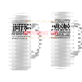 Juneteenth Independence 1865 Celebrate The End Of Slavery Graphic Print Coffee Mug - Monsterry