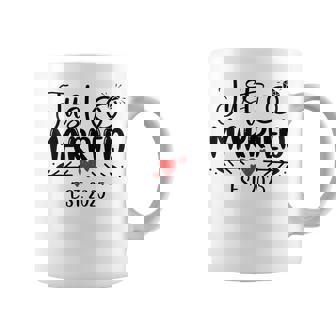 Just Married 2025 Couple Jeunes Mariés Mariage Tasse - Cadeauxyz