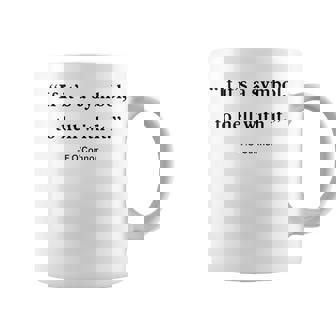 If It Is Just A Symbol To Hell With It Graphic Print Coffee Mug - Monsterry