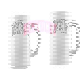 Kentucky Vintage Preppy Varsity Pink Sports Coffee Mug - Seseable