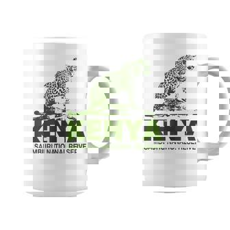 KENYA Africa Samburu Reserve African Safari Leopard Tank Top Graphic Print Coffee Mug - Monsterry