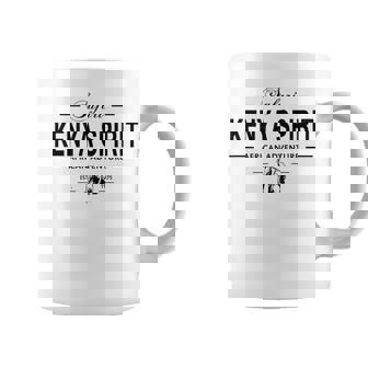 Kenya Elephant Safari Graphic Print Coffee Mug - Monsterry