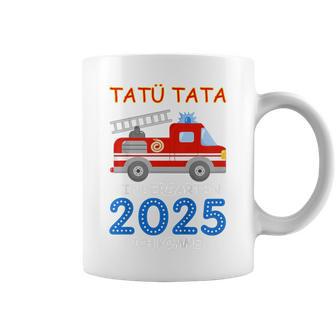 Kinder Feuerwehr Kindergarten 2025 Ich Komme Tatü Tata Kiga Kita Tassen - Geschenkecke