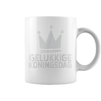 Kings Day Holanda Holanda Gelukkige Koningsdag Taza de café - Regaloses