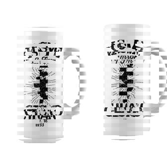 Kiss Me I'm From Chicago With St Patrick's Day Shamrock Tank Top Graphic Print Coffee Mug - Monsterry