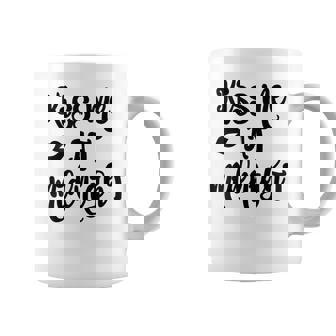 Kiss Me At Midnight Saying New Years Eve 2022 Graphic Print Coffee Mug - Monsterry