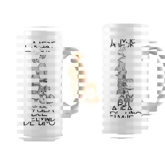 La Mejor Abuela Del Mundo Diseño Tierno De Abuela Y Perro Taza de café - Regaloses