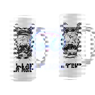 La Plagne Alpes Montagne Panorama Lunettes De Ski Chats Tasse - Cadeauxyz