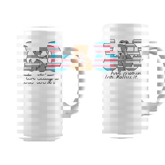 Labor And Delivery Unit Nursing L&D Bear Blanket Stripe Coffee Mug | Seseable UK